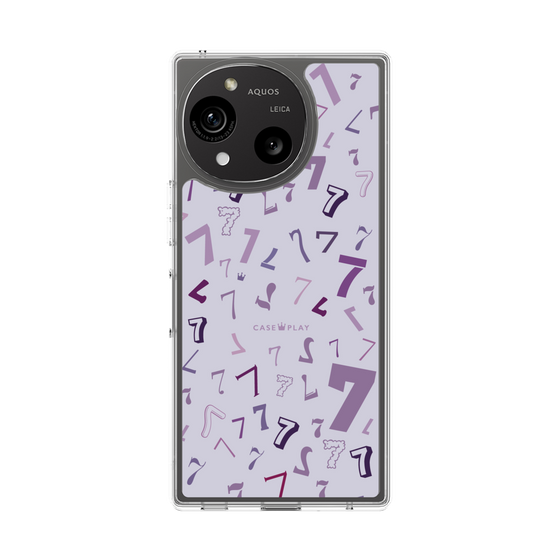 Slim Protection Case［ Purple 7 ］