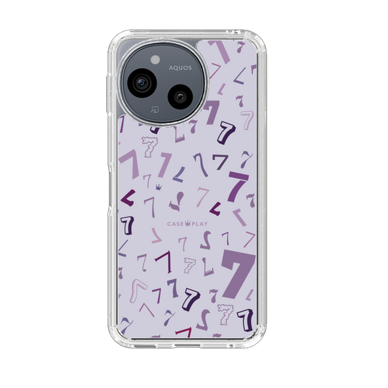 Slim Protection Case［ Purple 7 ］