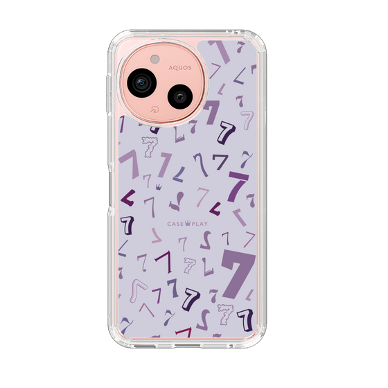 Slim Protection Case［ Purple 7 ］