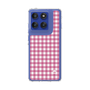 Slim Protection Case［ Checkered Pink ］