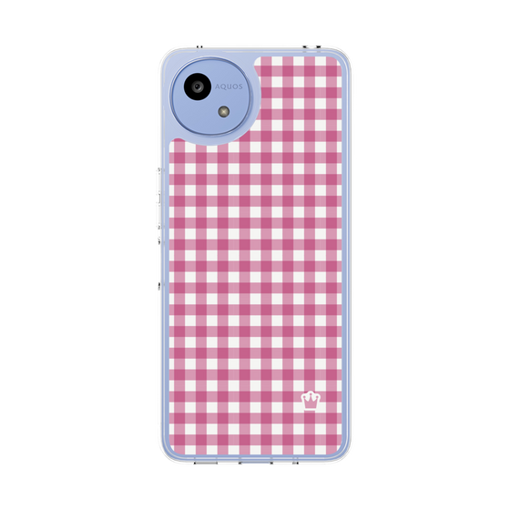 Slim Protection Case［ Checkered Pink ］