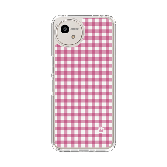 Slim Protection Case［ Checkered Pink ］
