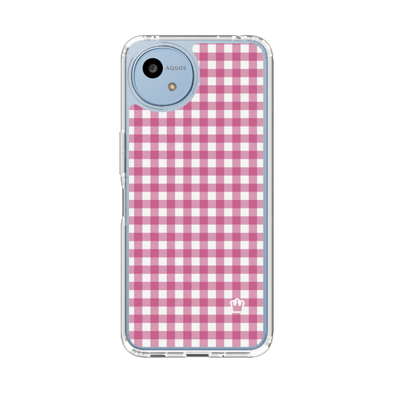 Slim Protection Case［ Checkered Pink ］