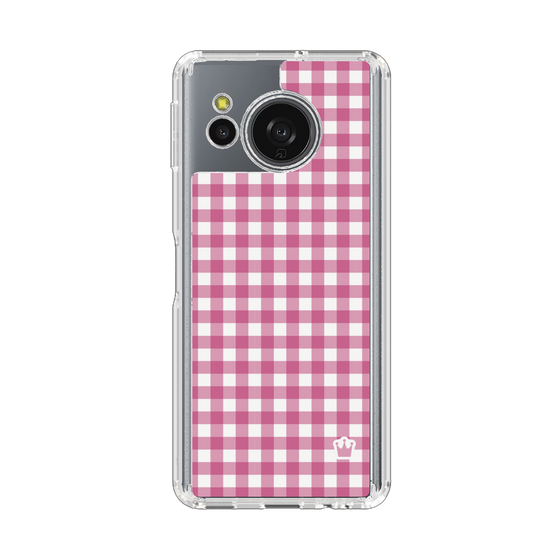 Slim Protection Case［ Checkered Pink ］