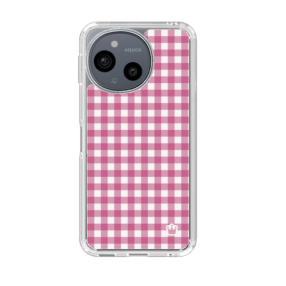 Slim Protection Case［ Checkered Pink ］