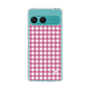 Slim Protection Case［ Checkered Pink ］