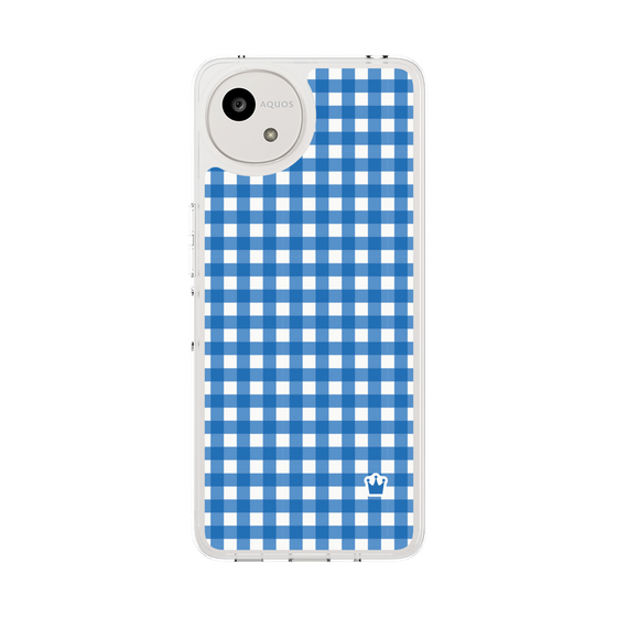 Slim Protection Case［ Checkered Blue ］