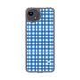 Slim Protection Case［ Checkered Blue ］