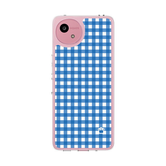 Slim Protection Case［ Checkered Blue ］