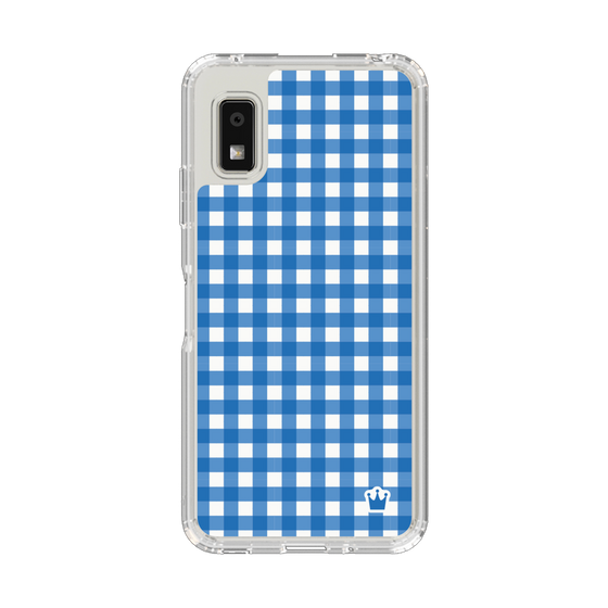 Slim Protection Case［ Checkered Blue ］