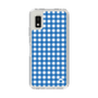 Slim Protection Case［ Checkered Blue ］