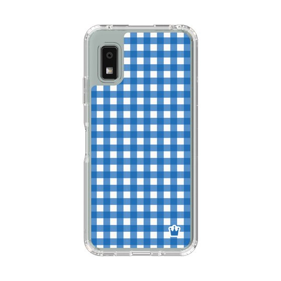 Slim Protection Case［ Checkered Blue ］