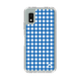 Slim Protection Case［ Checkered Blue ］
