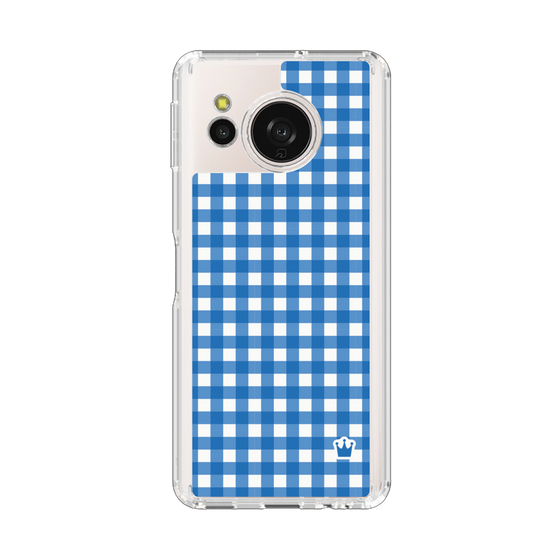 Slim Protection Case［ Checkered Blue ］