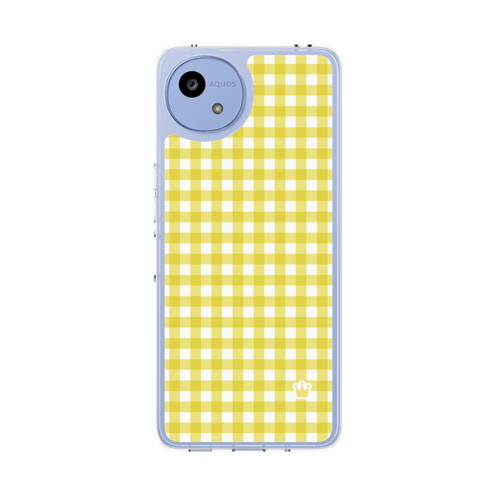 Slim Protection Case［ Checkered Yellow ］