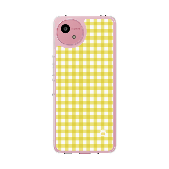 Slim Protection Case［ Checkered Yellow ］