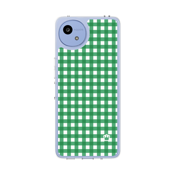 Slim Protection Case［ Checkered Green ］