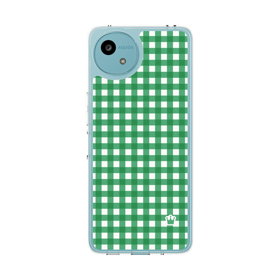Slim Protection Case［ Checkered Green ］