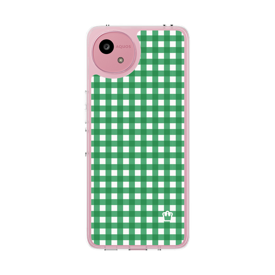 Slim Protection Case［ Checkered Green ］
