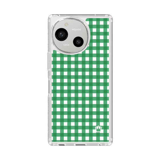 Slim Protection Case［ Checkered Green ］