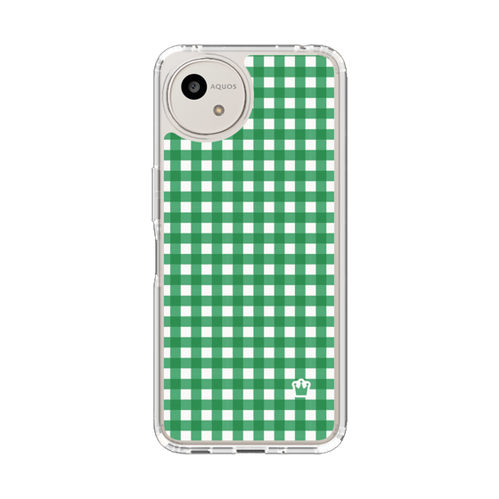 Slim Protection Case［ Checkered Green ］