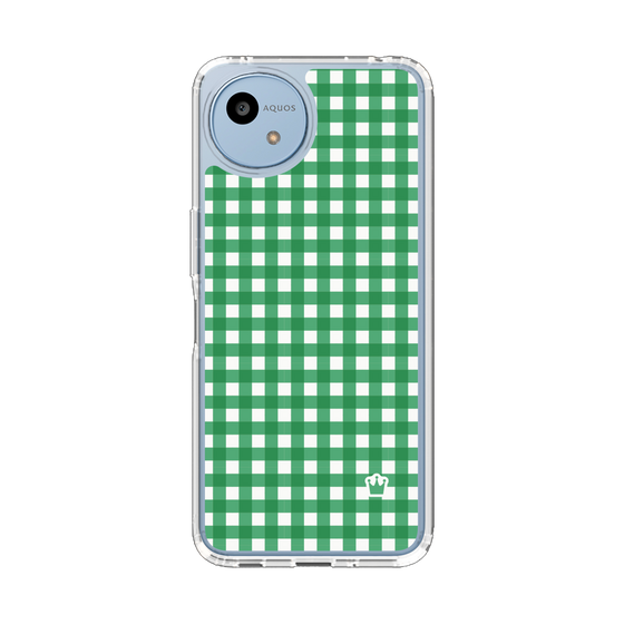 Slim Protection Case［ Checkered Green ］