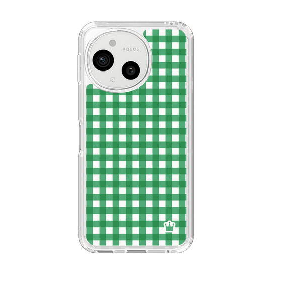 Slim Protection Case［ Checkered Green ］