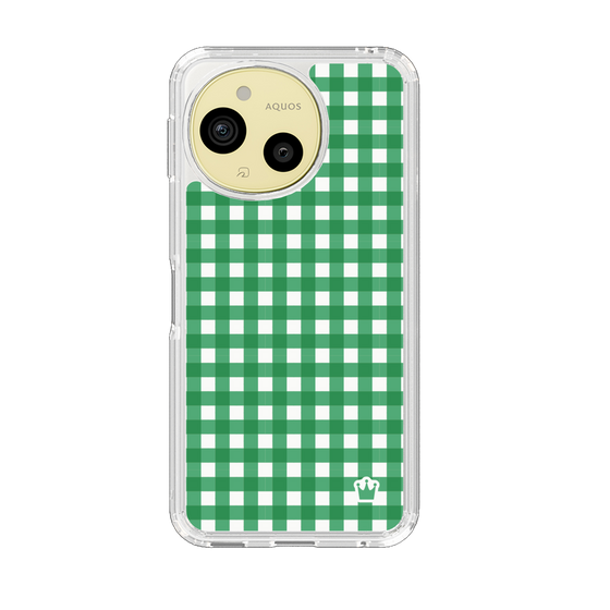Slim Protection Case［ Checkered Green ］