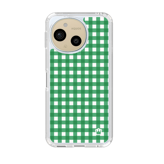 Slim Protection Case［ Checkered Green ］