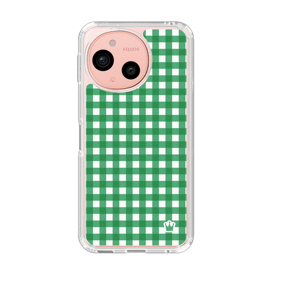 Slim Protection Case［ Checkered Green ］