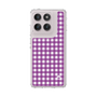 Slim Protection Case［ Checkered Purple ］