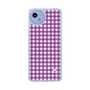 Slim Protection Case［ Checkered Purple ］