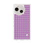 Slim Protection Case［ Checkered Purple ］