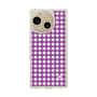 Slim Protection Case［ Checkered Purple ］
