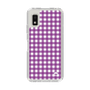 Slim Protection Case［ Checkered Purple ］