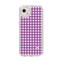 Slim Protection Case［ Checkered Purple ］