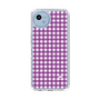 Slim Protection Case［ Checkered Purple ］