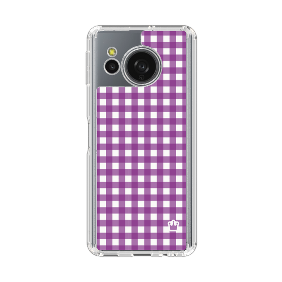 Slim Protection Case［ Checkered Purple ］