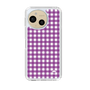Slim Protection Case［ Checkered Purple ］