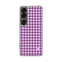 Slim Protection Case［ Checkered Purple ］