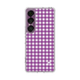 Slim Protection Case［ Checkered Purple ］