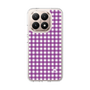 Slim Protection Case［ Checkered Purple ］