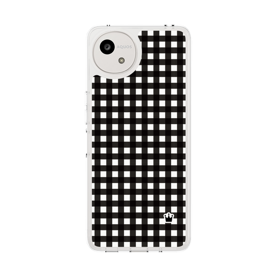 Slim Protection Case［ Checkered Black ］