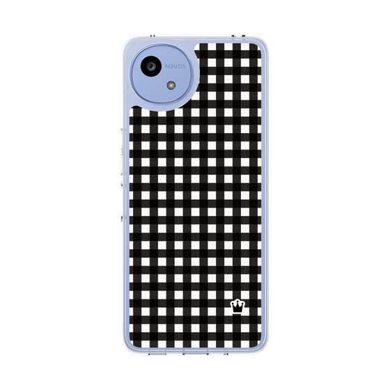 Slim Protection Case［ Checkered Black ］