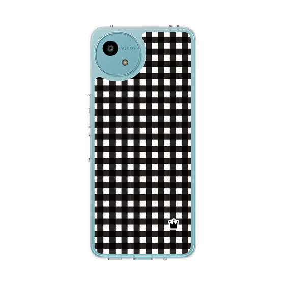 Slim Protection Case［ Checkered Black ］