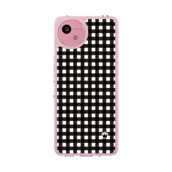 Slim Protection Case［ Checkered Black ］
