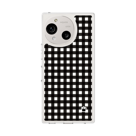 Slim Protection Case［ Checkered Black ］