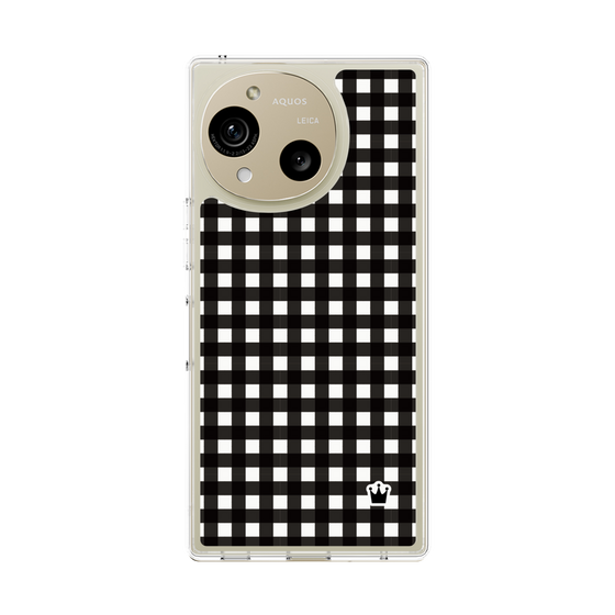 Slim Protection Case［ Checkered Black ］