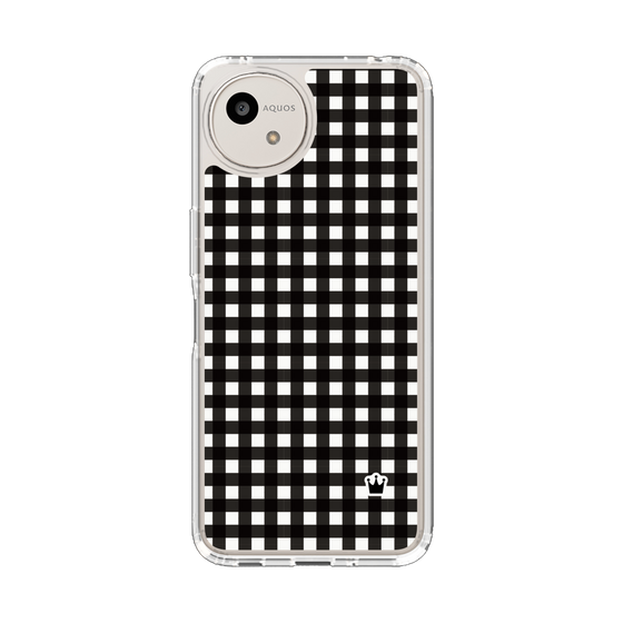 Slim Protection Case［ Checkered Black ］