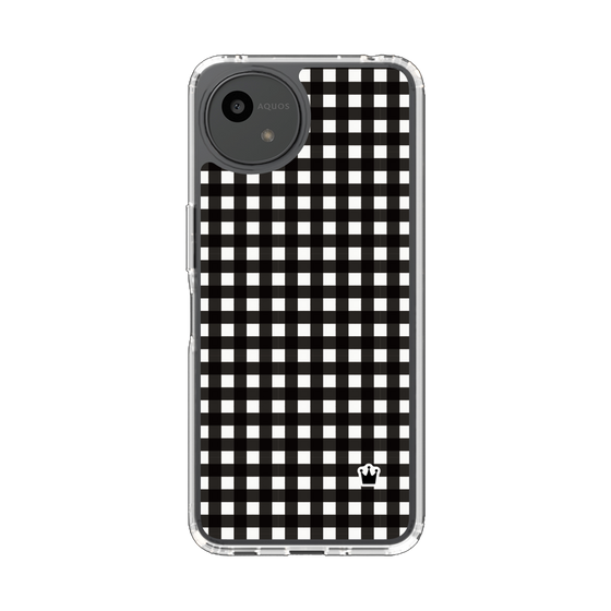 Slim Protection Case［ Checkered Black ］